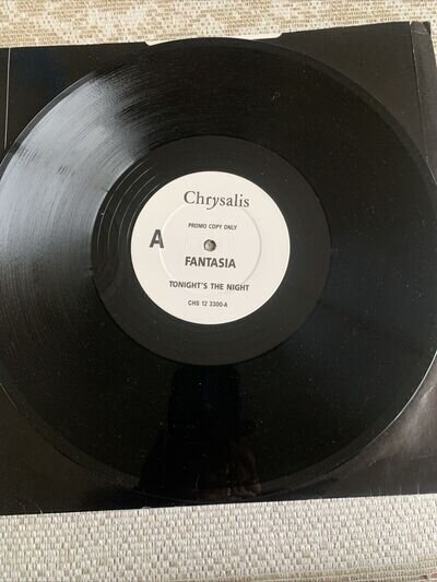 Fantasia-Tonight’s The Night/…/Emily’s Party 12” Maxi Single Promo 1988 Dance 45