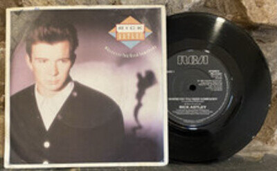 Rick Astley - Whenever You Need Somebody - 7” Single 1987 RCA Records PB 41587