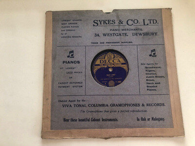 NAT GONELLA & GEORGIANS Gnat Jump / Thanks for the Boogie Ride 10" Record Decca