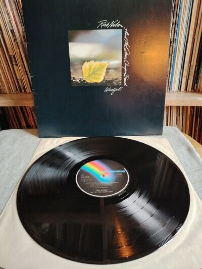 Rick Nelson And The Stone Canyon Band – UK 1974 G/F-Sleeve LP: Windfall. MCG3516