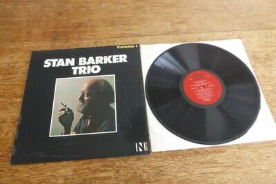 Stan Barker Trio Volume 1 UK 1979 1st Nelson N 1001 Private Jazz EX LP
