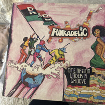 FUNKADELIC One Nation Under A Groove LP BSK 3209 1st press 1978