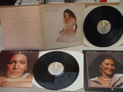 RITA COOLIDGE X 2 - LOVE ME AGAIN - ANYTIME ANYWHERE - A1/B1 - LYRICS - £10