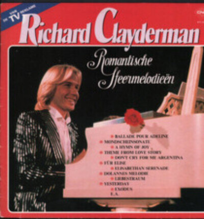 Richard Clayderman Romantische Sfeermelodieen LP vinyl Netherlands Cnr 1985