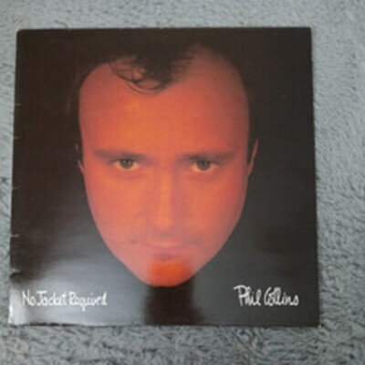 Phil Collins No Jacket Required Vinyl Record