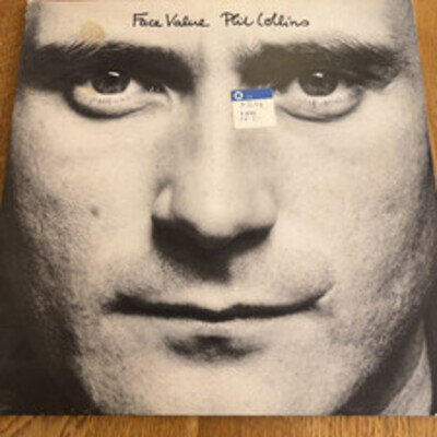 Phil Collins 1981 Release Vinyl Record Face Value Gatefold LP Virgin Label E