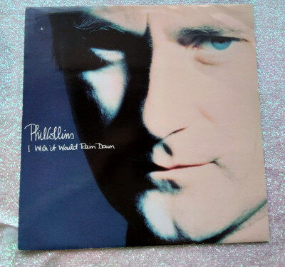 Phil Collins. I wish It would Rain. 12inch Vinyl Record 1990 very good condition