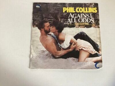Phil Collins Against All Odds Vinyl 7”/Single Green And Red Label VS 674