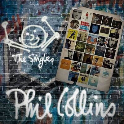 PHIL COLLINS - THE SINGLES 2X VINYL LP REISSUE (NEW)