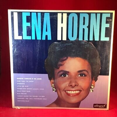 LENA HORNE Lena Horne 1965 UK vinyl LP