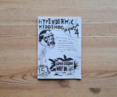 STANZINE #4 UK 1982 ORIG PUNK FANZINE DAMNED RIOT SQUAD FITS CHEVRONS DEPRIVED