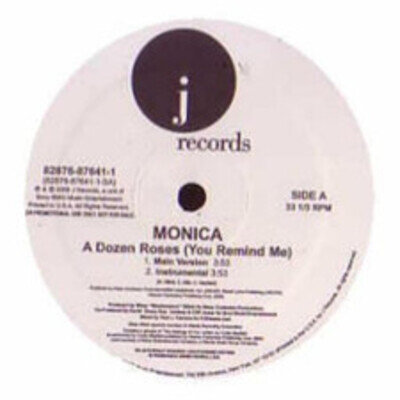 Monica Dozen Roses You Remind Me (Vinyl)