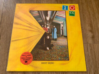10cc - Sheet Music 12” Vinyl 1974 VG/EX