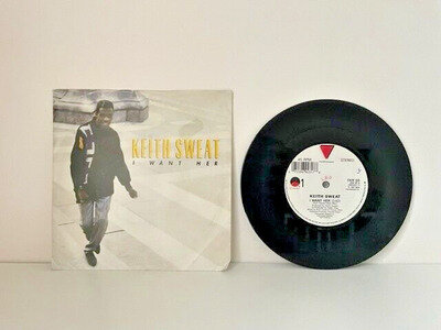 Keith Sweat – I Want Her 7" Hip Hop Funk Soul Vinyl 1987 New Jack Swing Elektra