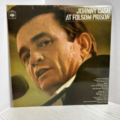JOHNNY CASH: At Folsom Prison US Columbia LP Record RARE Great condition