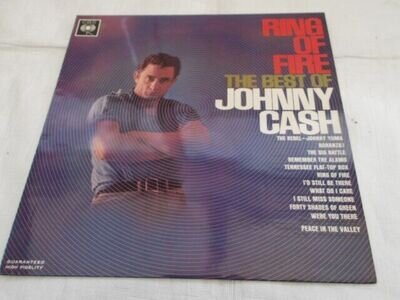 JOHNNY CASH - THE BEST OF JOHNNY CASH - ALBUM ON CBS RECORDS 1963