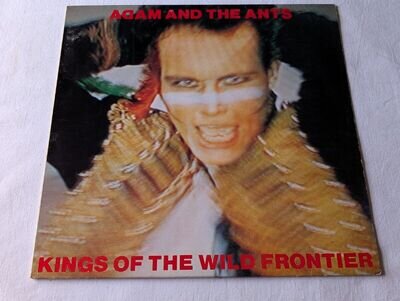 ADAM AND THE ANTS - KINGS OF THE WILD FRONTIER (UK 1980 - INNER+BOOKLET -VG/VG+)