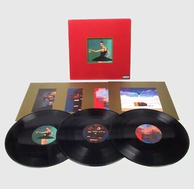 Kanye West 'My Beautiful Dark Twisted Fantasy' Vinyl Album 3LP box set NEW