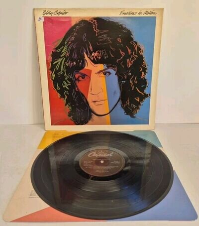 Vinyl LP Album Billy Squier Emotions in Motion 1982 ST-12217 Capital VG+/VG