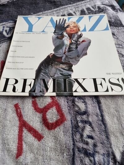 Yazz LP "The Wanted Remixes" Original 1989 UK Press In Very Good Condition