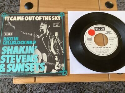 shakin stevens German white label promo