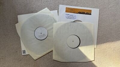 Arcade Fire 2 x Original 12" Vinyl White Label Singles Laika & Suburbs Mint