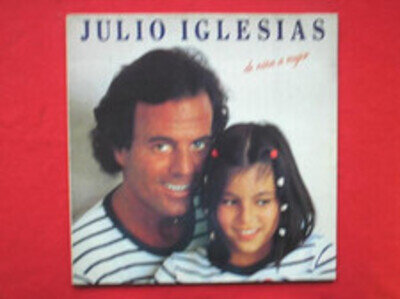 Julio Iglesias De Nina A Miyer LP CBS CBS85063 EX/EX 1981 De Nina A Miyer