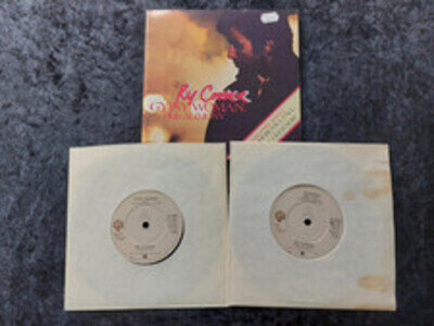 RY COODER**GYPSY WOMAN 7" SINGLE PLUS BONUS 7":1982 EXCELLENT CONDITION