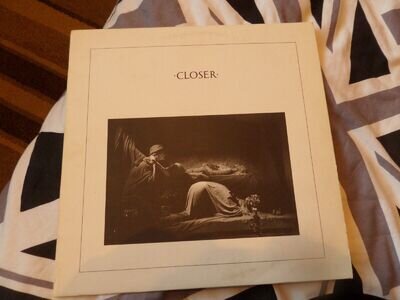 JOY DIVISION "CLOSER" VINYL LP 1980 ORIGINAL 1ST PRESSING A-1 / B-1 IN NM- / EX+