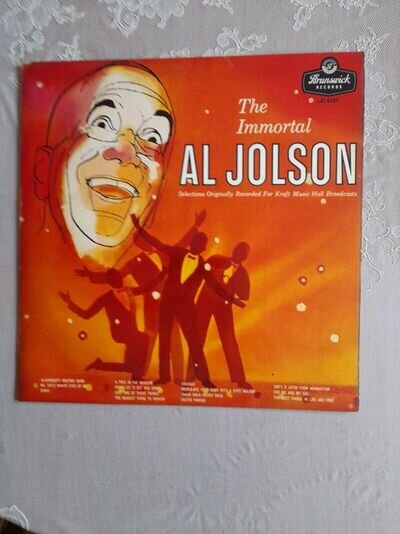 Al Jolson – The Immortal – 12-inch Vinyl LP