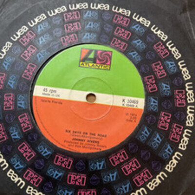JOHNNY RIVERS - SIX DAY’S ON THE ROAD - 1974 ATLANTIC