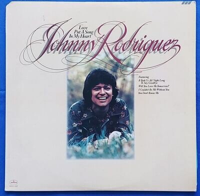 Johnny Rodriguez - Love Put A Song In My Heart - Vinyl LP