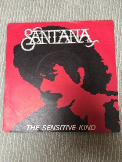 SANTANA THE SENSITIVE KIND 7" CBS (1981) 7 vinyl