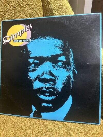 JOHN LEE HOOKER - DIMPLES (1977 2 X LP) RARE 1ST UK PRESS! EXCELLENT+