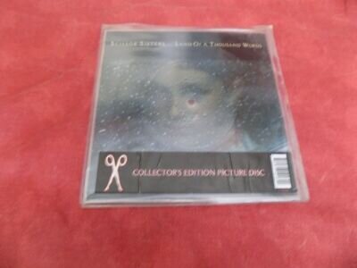 SCISSOR SISTERS Land of a thousand words 8" Pic Disc 2000's INDIE Unplayed