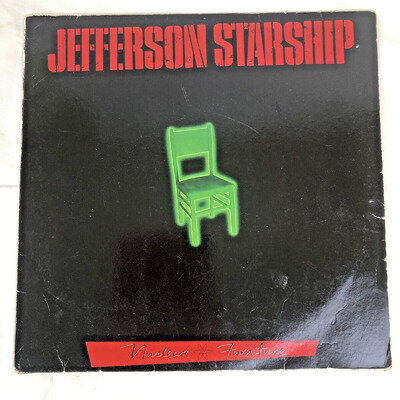 Jefferson Starship Vinyl LP Record - Nuclear Furniture - Used - 80's Rock Music