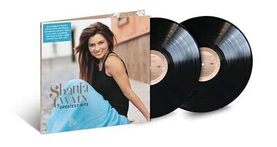 Shania Twain - Greatest Hits Black 2LP - New Vinyl Record 2LP - C99z