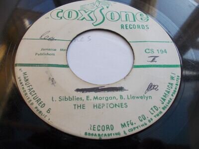 THE HEPTONES / JACKIE MITTOO - FATTY FATTY 7'' COXSONE 1967 LISTEN