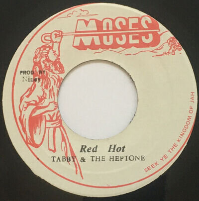 Tabby & The Heptones ‎– Red Hot (7") 1978 JA Roots