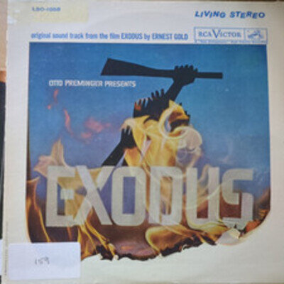 Exodus Ernest Gold Preminger LP RCA LSO-1058