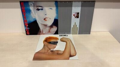 EURYTHMICS - SWEET DREAMS/TOUCH/BE YOURSELF TONIGHT - 3 X 80'S LP LOT EX/VG L@@K
