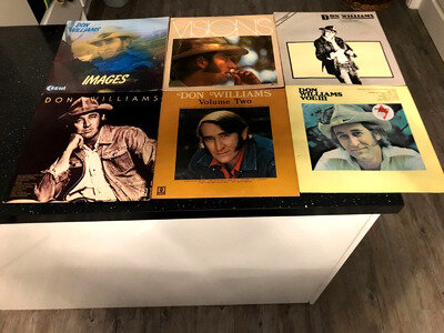 Country's Singer Don Williams LP/Vinyl Record Bundle..