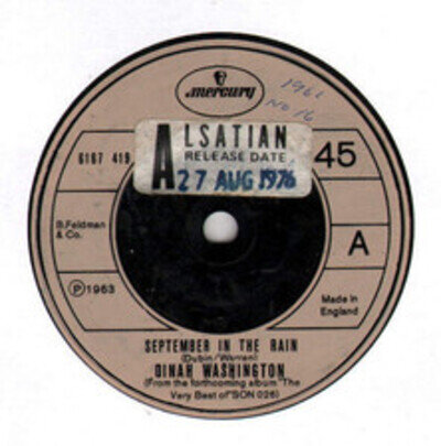 Dinah Washington - September In The Rain (VINYL)