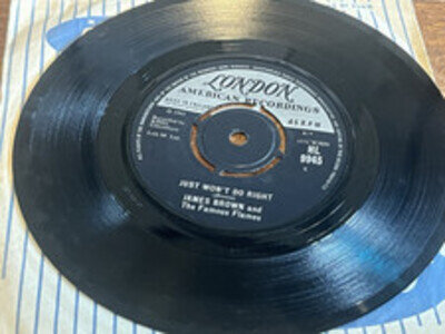 James Brown And The Famous Flames Have Mercy Baby 45 London 1965 VG+