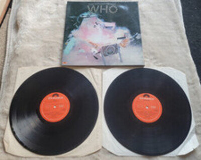 THE WHO - THE STORY OF THE WHO UK 2X VINYL LP 1976 POLYDOR 2478091/2 ROCK MOD