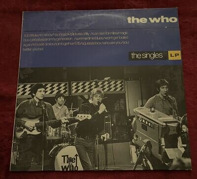 The Who The Singles Vinyl LP