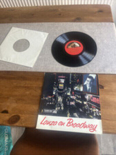 Lanza on Broadway 10” Vinyl 33rmp , Pic sleeve