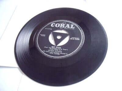JACKIE WILSON - REET PETITE / BY THE LIGHT OF THE SILVERY MOON. UK 45rpm VG