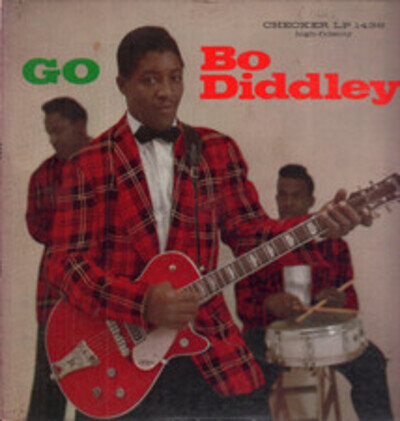 Bo Diddley Go Bo Diddley LP vinyl USA Checker 1959 deep groove black with silver