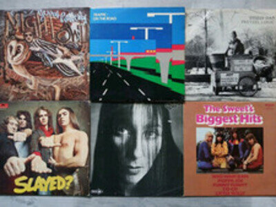 Vinyl Lp Records Job Lot- Prog,Rock & Folk
